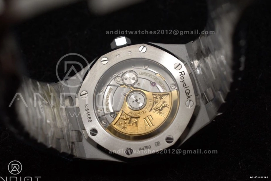 Black Royal Oak Frosted 1034 SA3120 Super Clone Edition Dial Textured SS Thermal SS 1:1 On Bracelet Best 15454 37mm APSF 1107